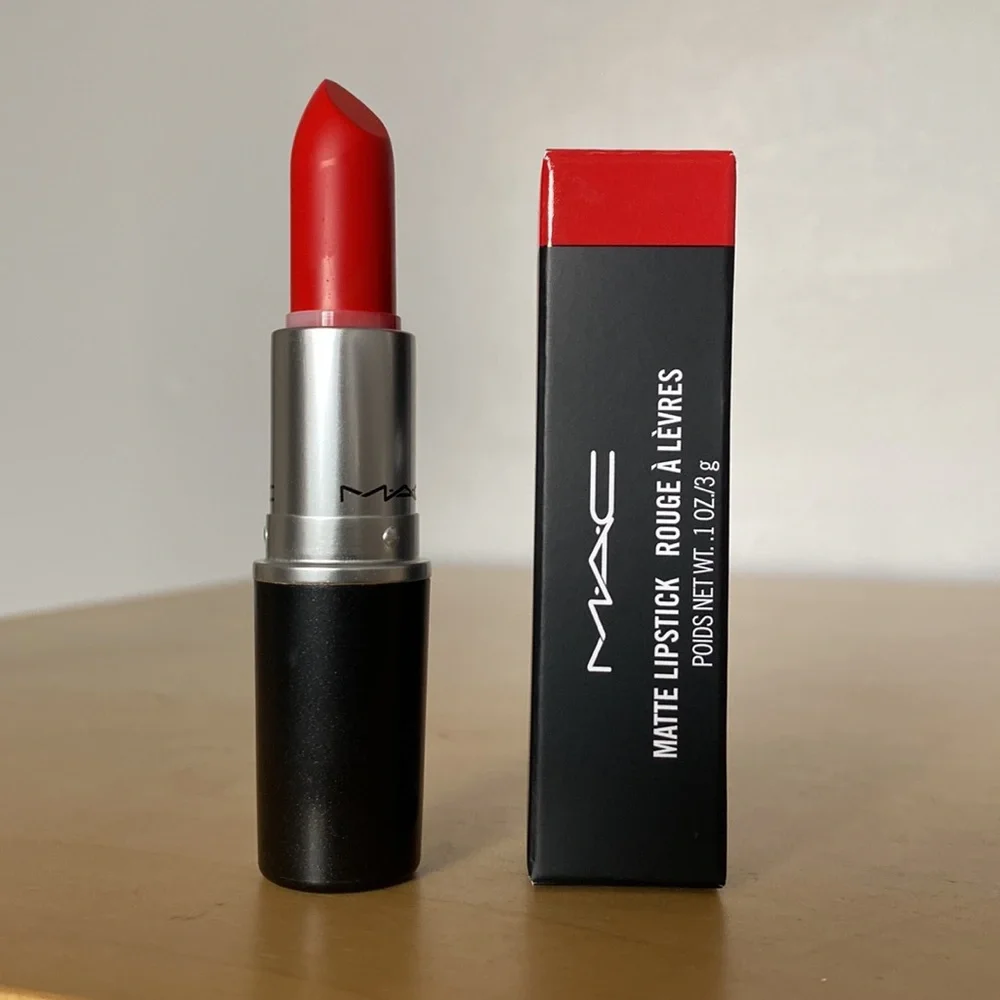 NIB MAC Matte Lipstick in Lady Danger - Picture 2 of 6